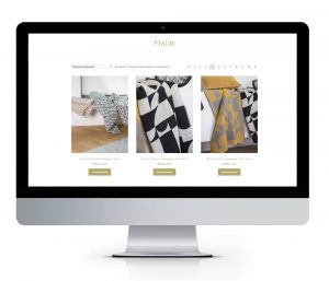 Webshop Responsive Design Cocoon Concept Store