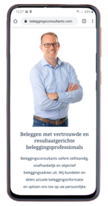 Website voor betrouwbaar beleggingsadvies