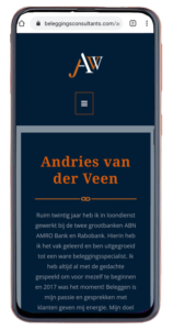 responsive zakelijke website