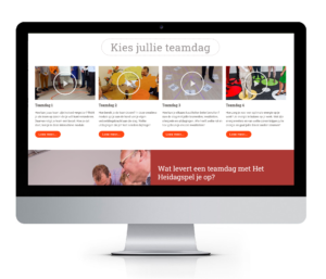 webdesign voor teambuilding