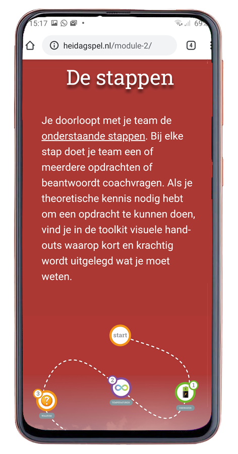 Website Heidagspel interactieve teambuilding