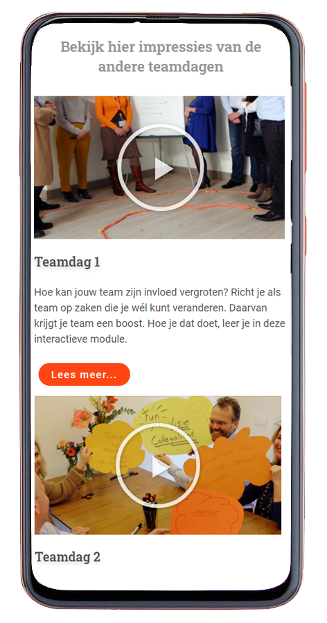 website ontwerp mobiel