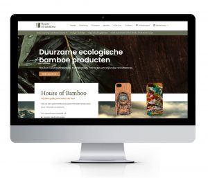 Webshop ontwerp House of Bamboo