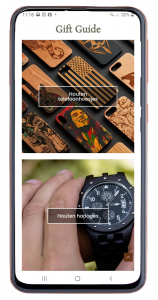 website houten telefoonhoesjes en horloges