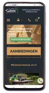 kaasboer siebren webshop responsive design